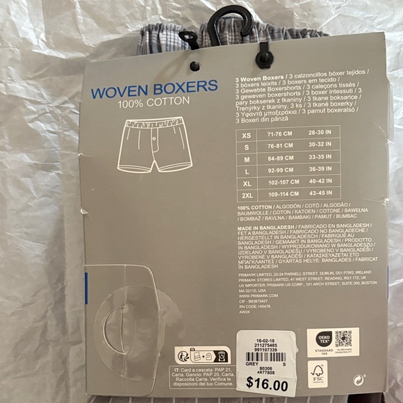 Primark  Gray Boxers Set - Picture 5 of 5